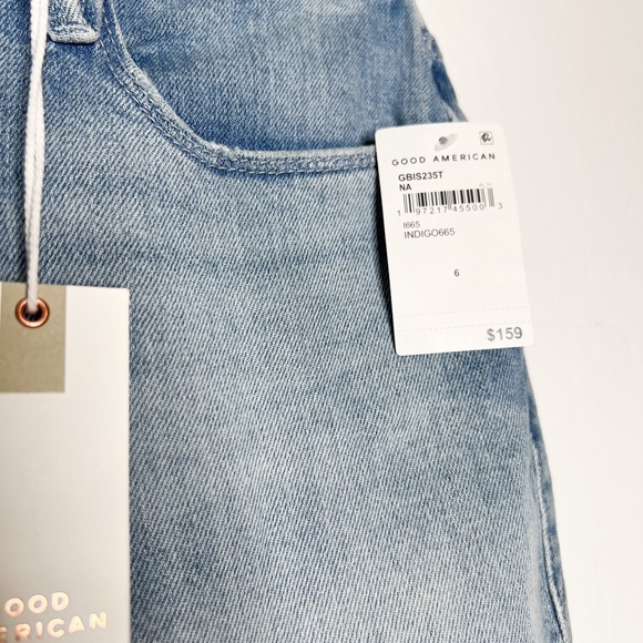 Good American Good Boy Boy Straight Super High Rise Straight - Picture 6 of 11